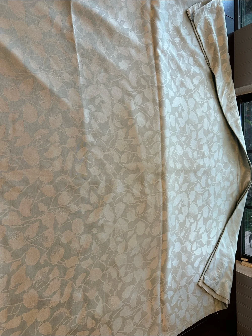 Target Room darkening Leaf Pattern Curtains 2 Panels